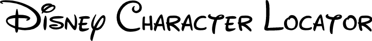 Disney Character Locator logo